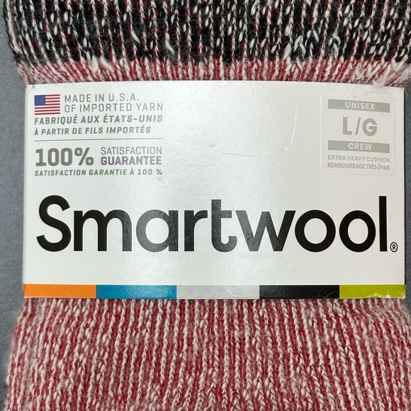 Smartwool Thick Chunky Crew Socks L Unisex M9-11.5 W10-12.5 Extra Heavy Cushion - Picture 5 of 10